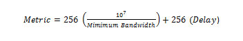 Metric EIGRP